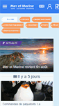 Mobile Screenshot of meretmarine.com